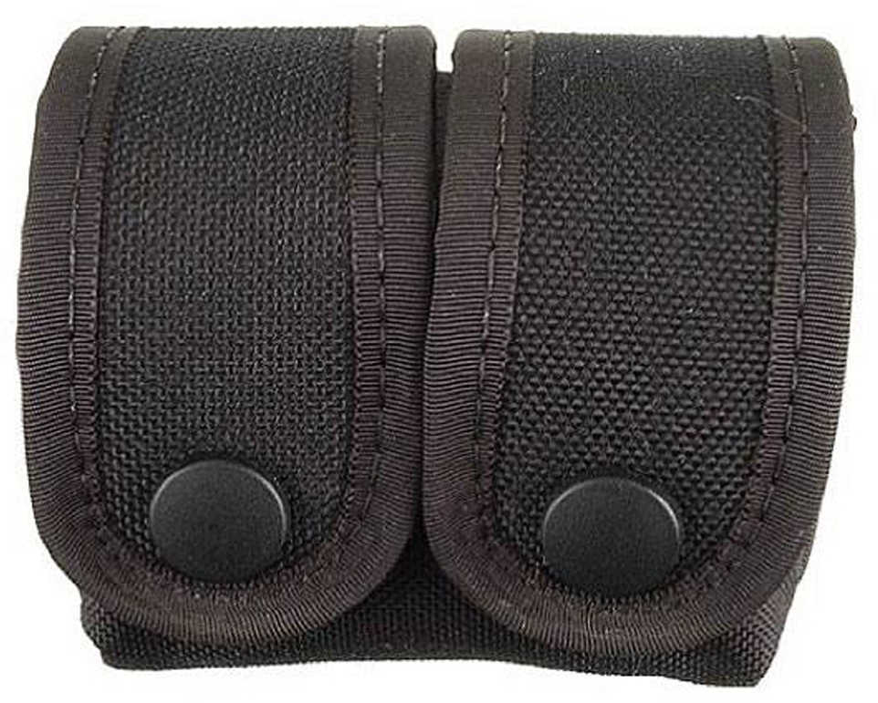 MICHAELS Double Speedloader Pouch W/Snap Closure Black