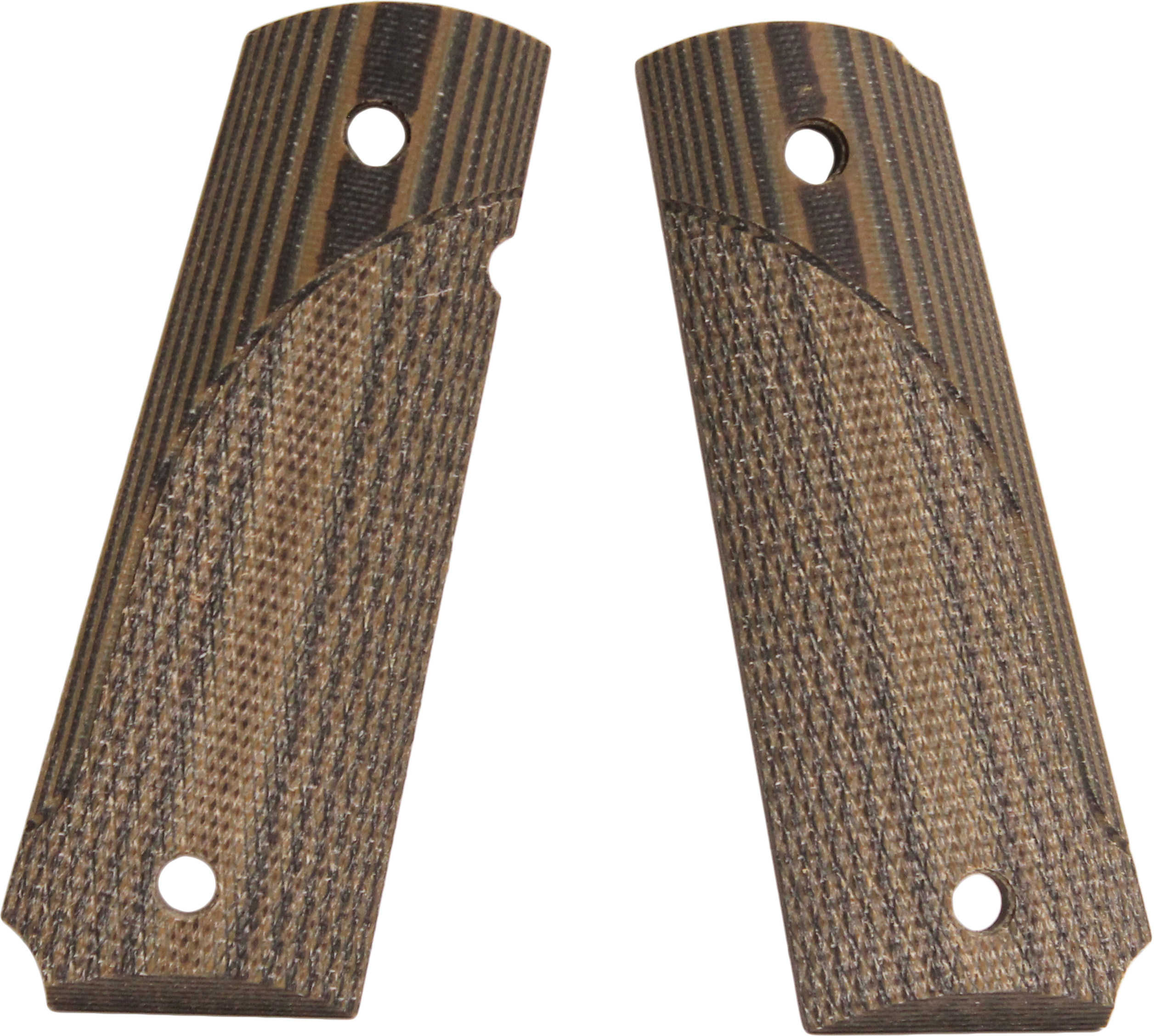Pachmayr Dominator G10 Grips For 1911 Green/Black Checkered