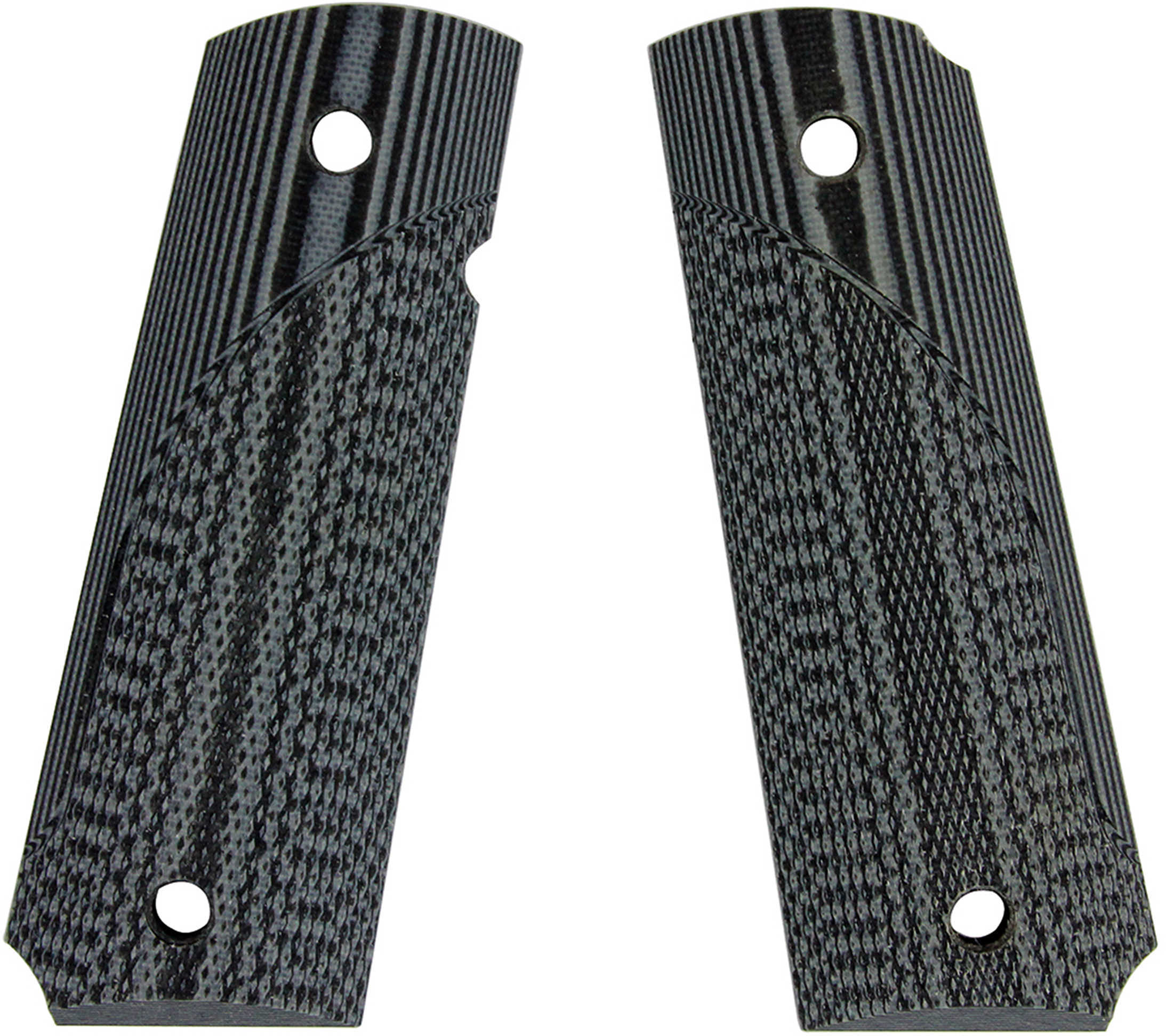 Pachmayr Dominator G10 Grips For 1911 Gray/Black Checkered