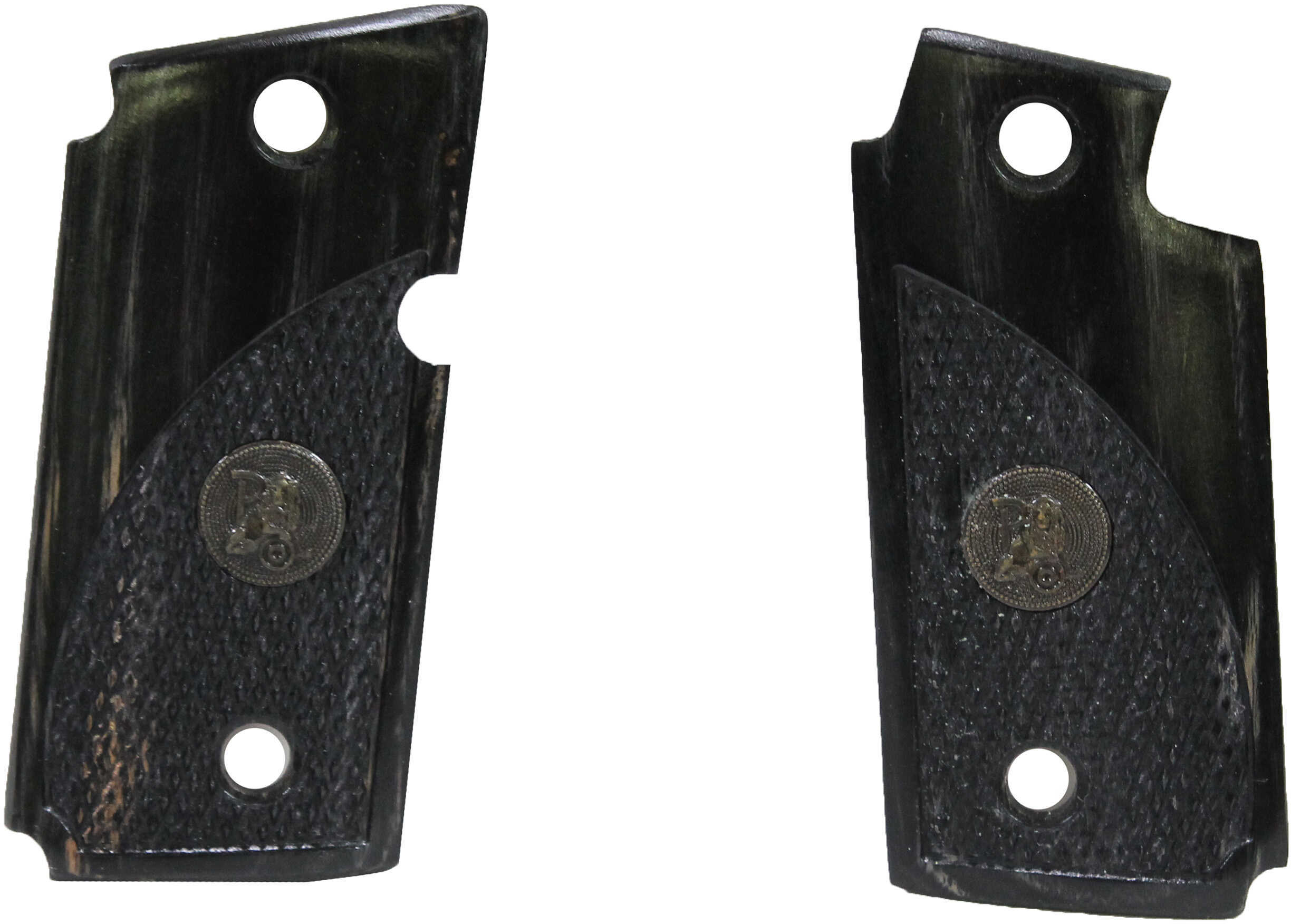 Pachmayr Laminated Wood Grips Sig P238 Black/Gray Checkered