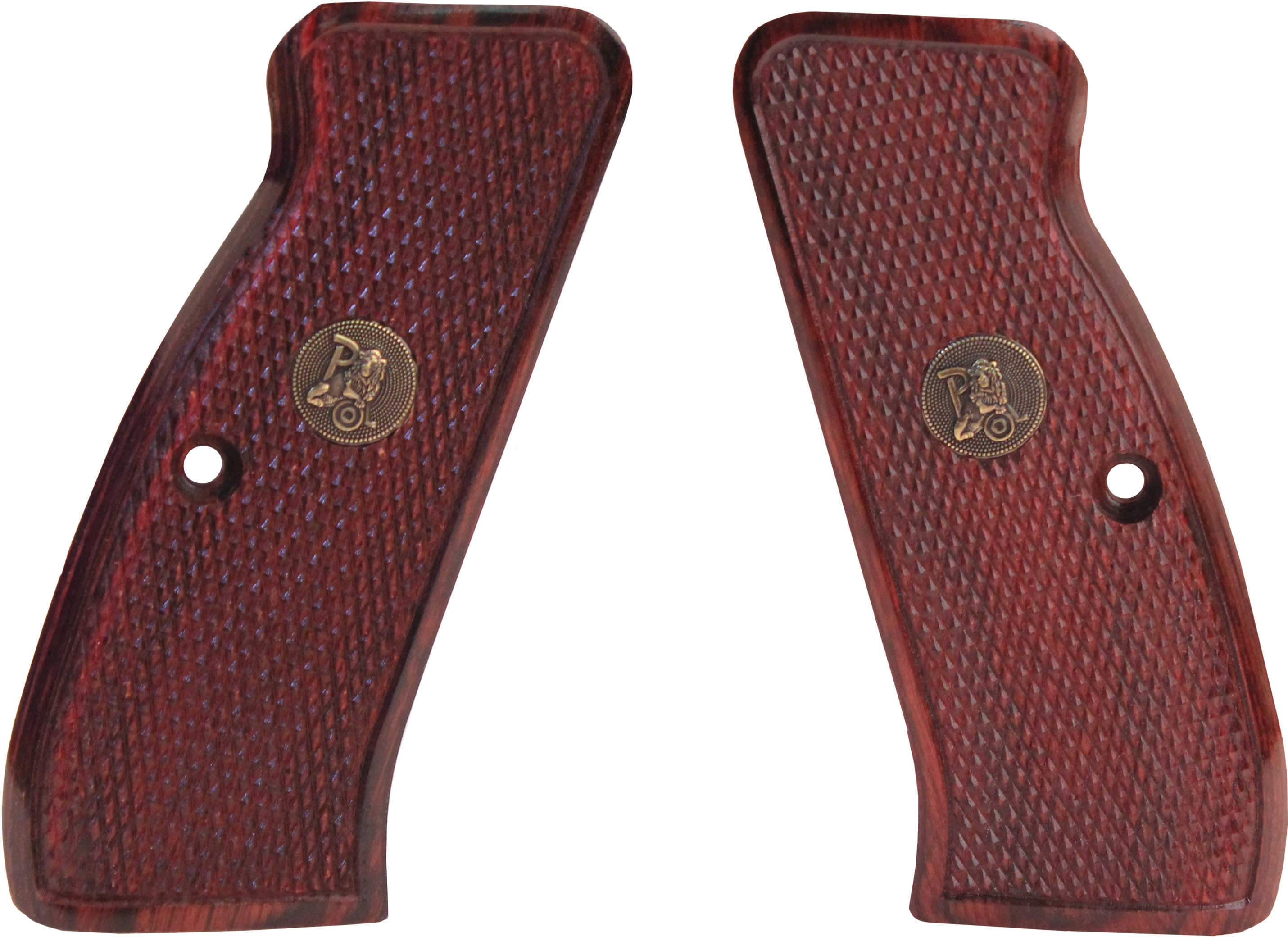 Pachmayr Laminated Wood Grips CZ 75/85 Rosewood Checkered