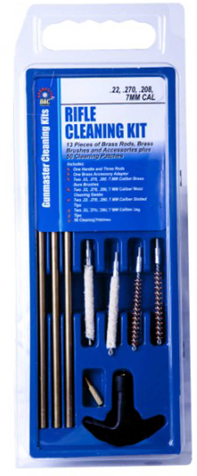 DAC Rifle Cleaning Kit .22/.280 Caliber 13-PIECES