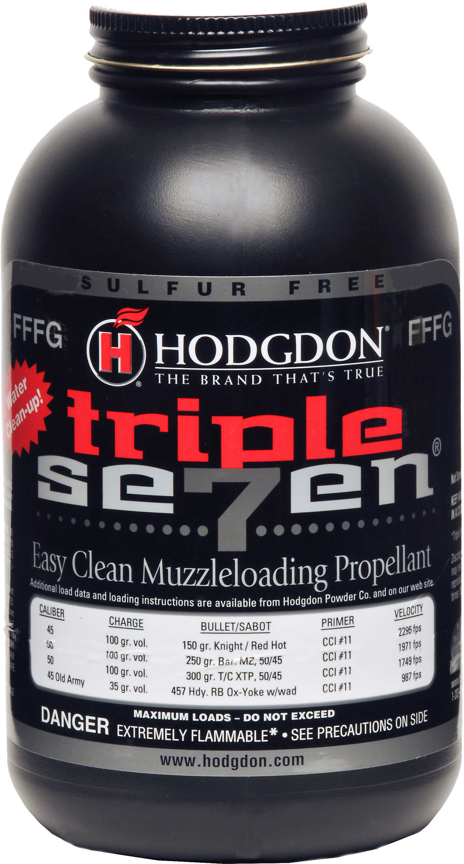 Hodgdon Triple Seven Granular Powder - Muzzleloader FFFg 1 Lbs