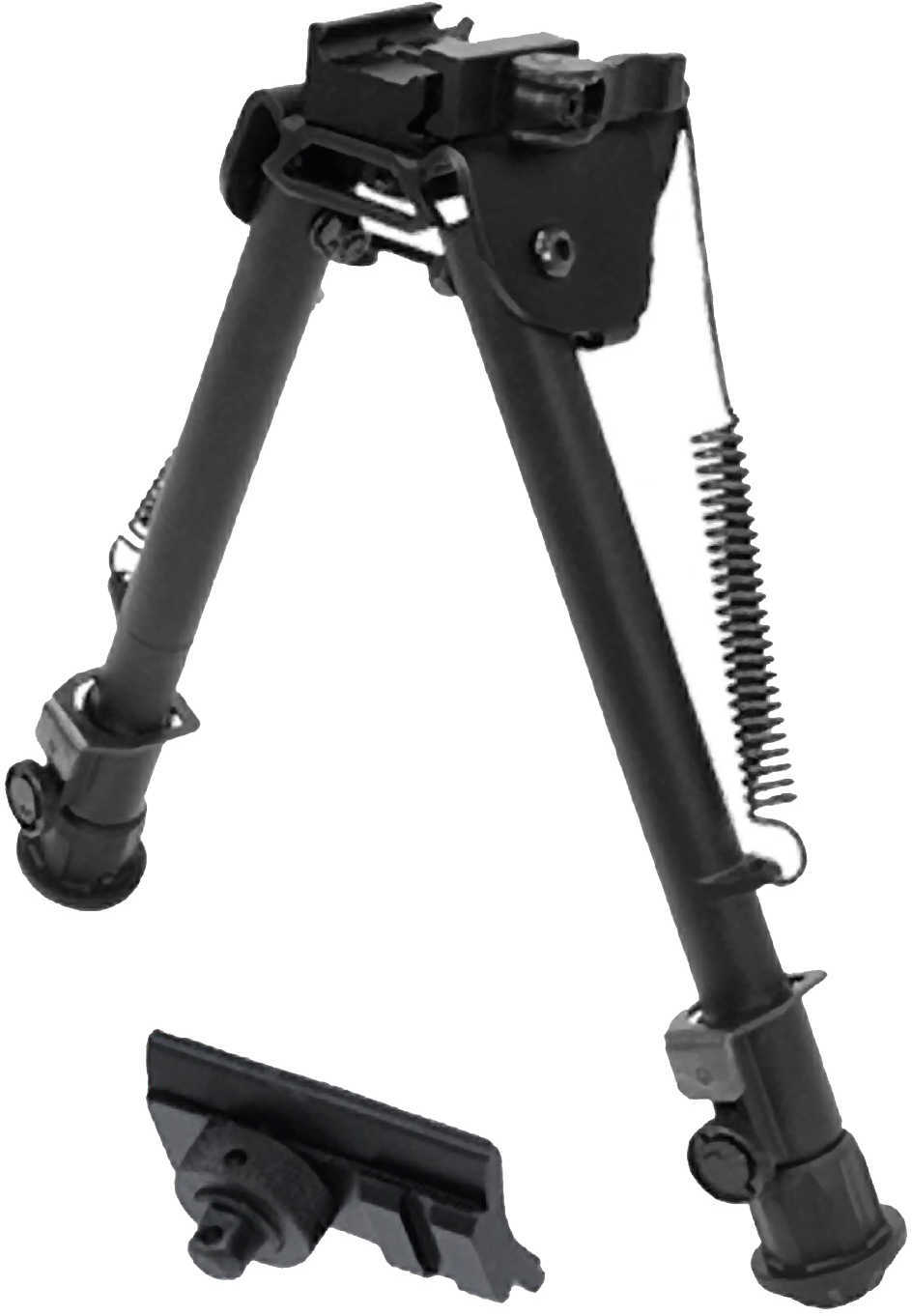 UTG Bipod Tactical Op 8-12.4" Picatinny Mount W/Stud Adapter