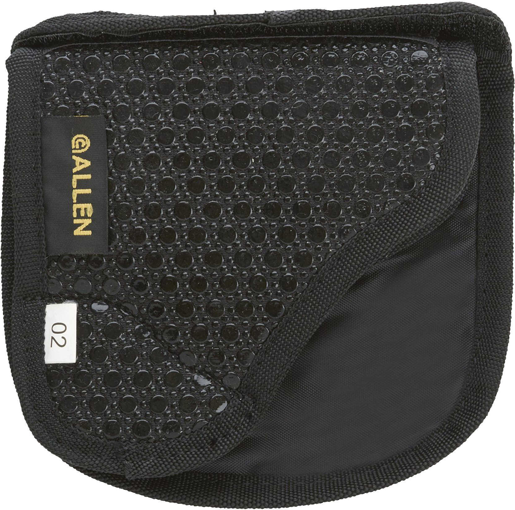 Allen Baseline In The Pocket Holster Ambidextrous Black Tacky Fabric Fits Small Semi-automatic Pistols 44202