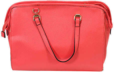 Bulldog Concealed Carrie Purse Satchel Coral