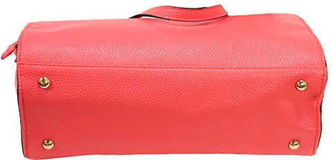 Bulldog Concealed Carrie Purse Satchel Coral
