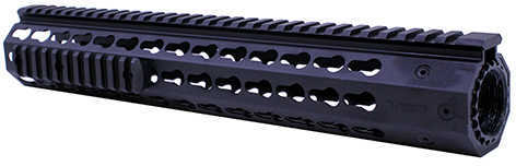 NCStar VMARFFKMM AR 15 KeyMod Handguard Free Float 13" Aluminum Black Anodized