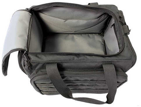 Birchwood Casey 06844 SportLock Deluxe Range Bag 10" x 17" x 14" Light Gray