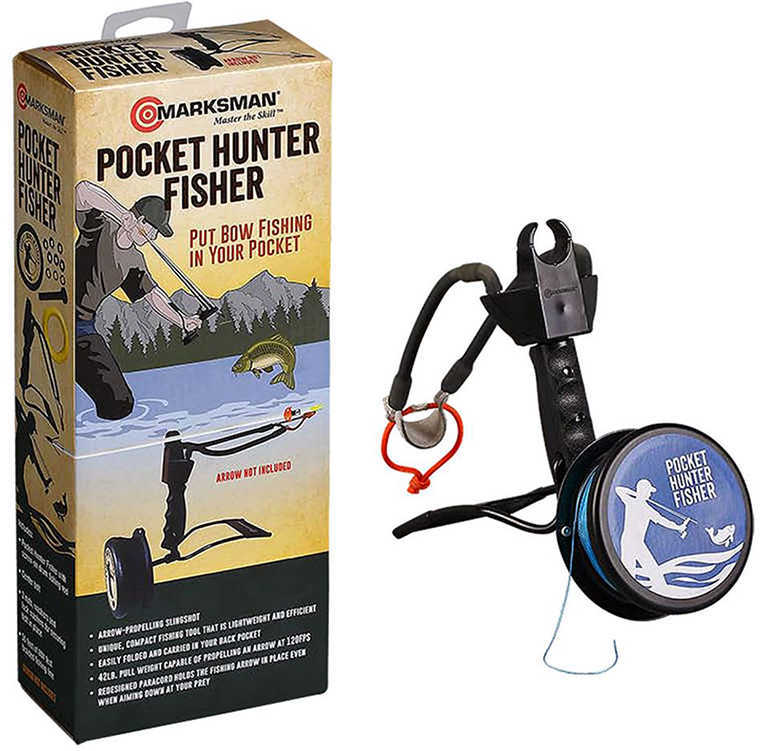 Marksman 3075F Pocket Hunter Sling Shot Black