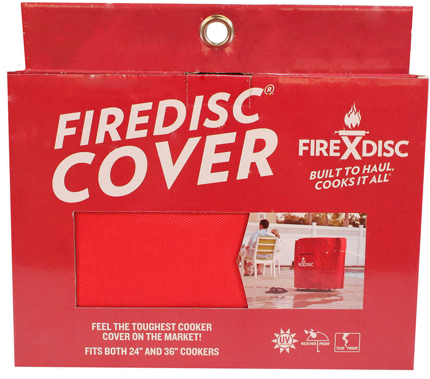 FireDisc 24" Cover Fireman Red