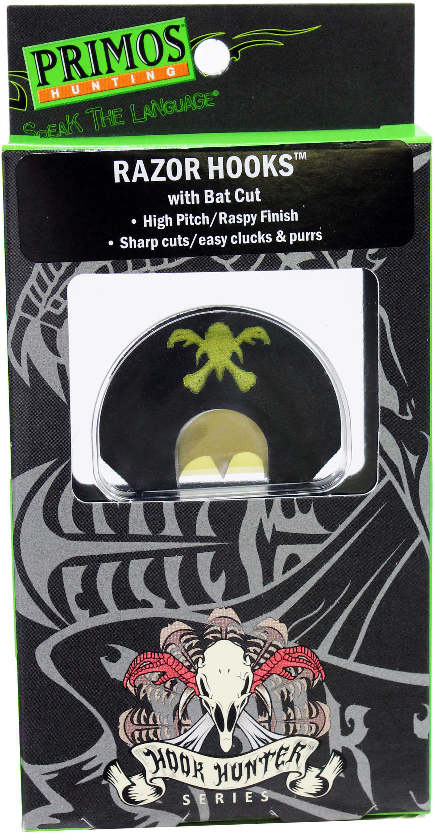 Primos Game Mouth Call Turkey Hook Hunter Bat Cut Model: 1248