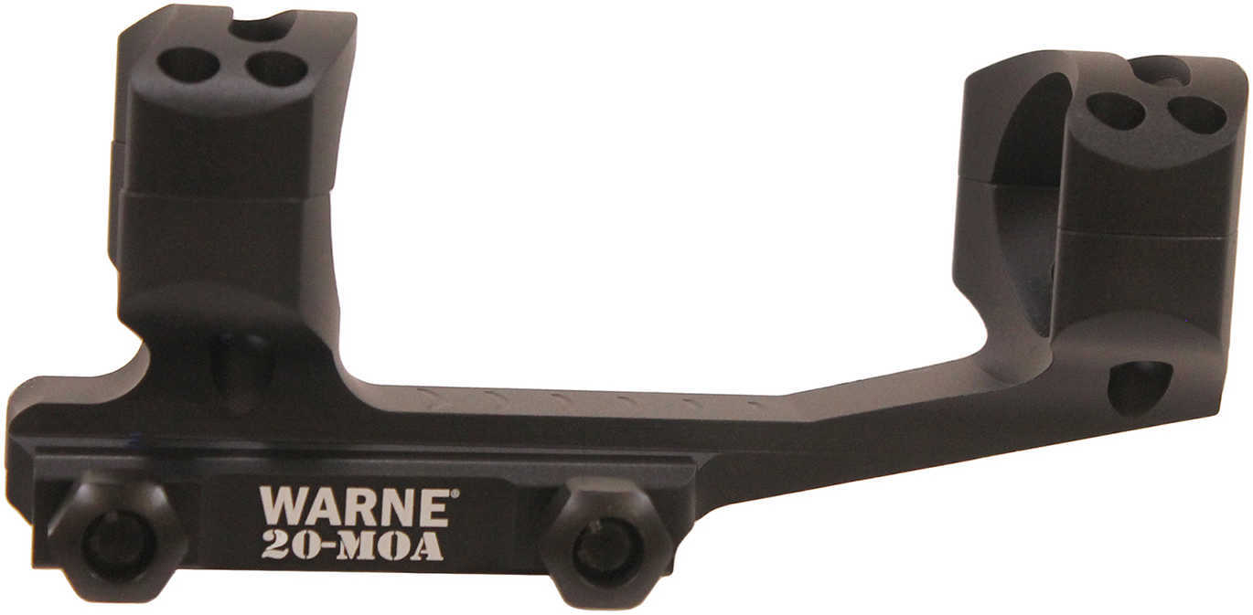 Warne X-SKEL Picatinny Mount 30mm 20MOA, Black Md: LRSKEL30TW