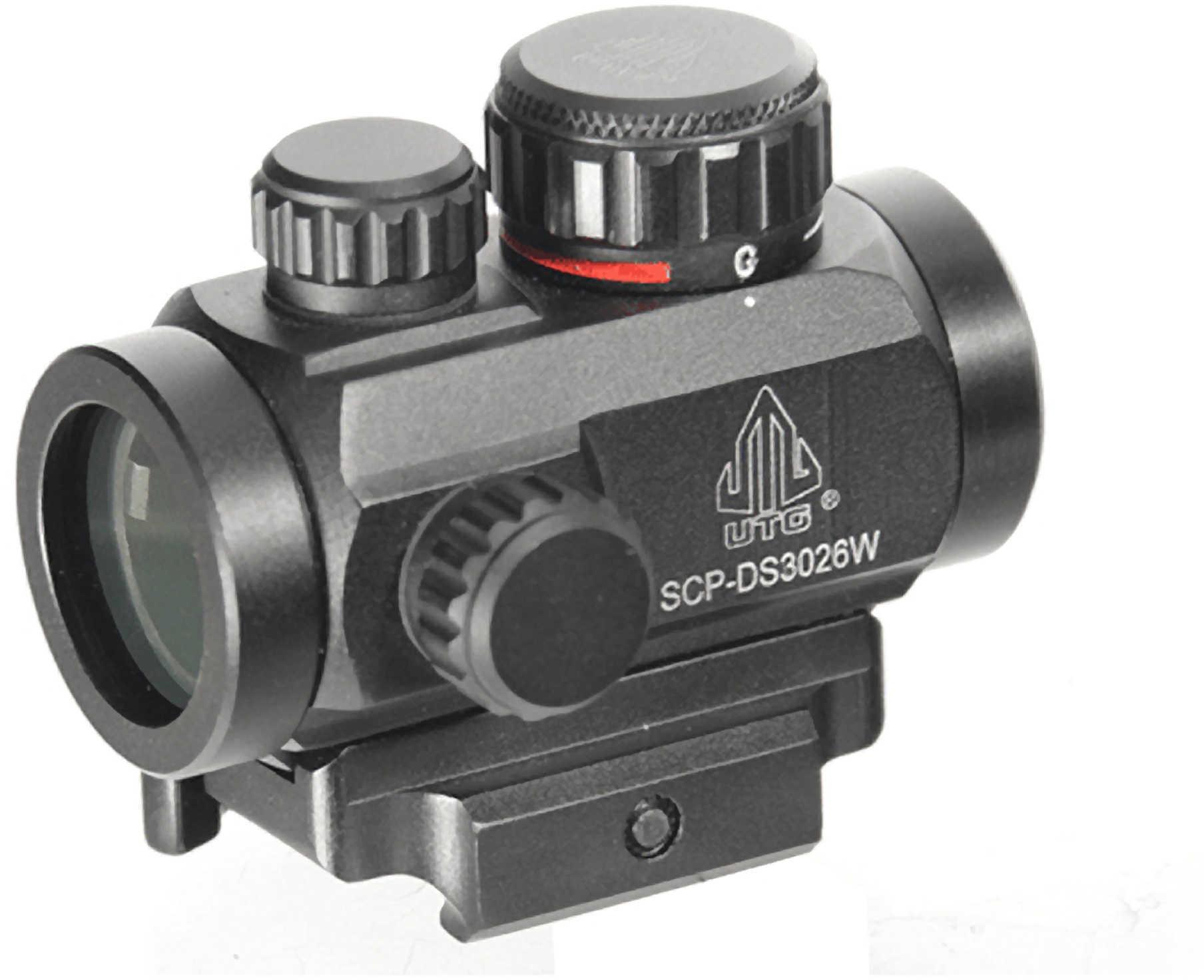 Leapers UTG 2.6in ITA Red Grn CQB Micro Dot w Integ QD Mount