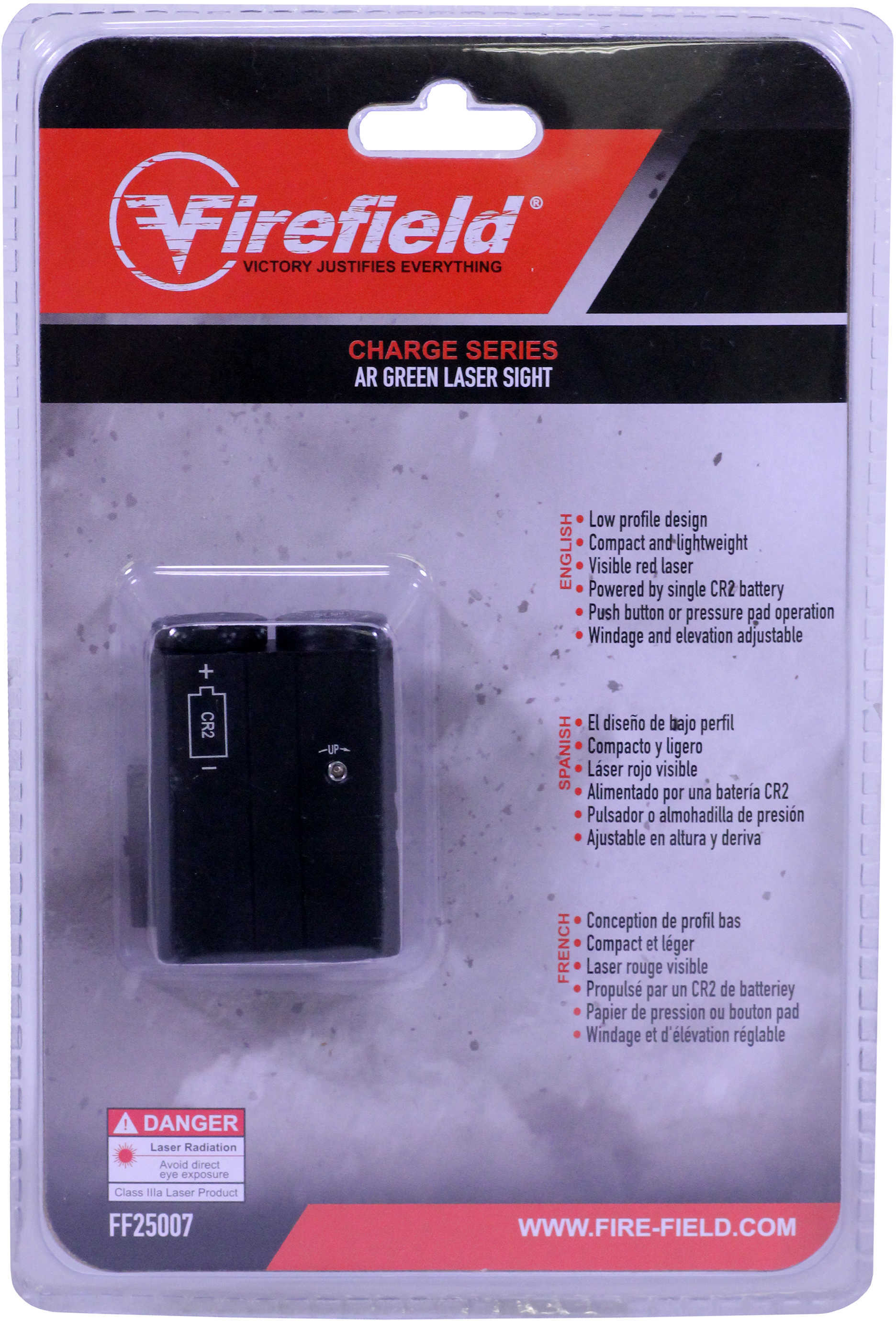 Firefield FF25007 Charge AR Green Laser Picatinny