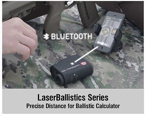 ATN LASERBALLISTICS 1000 Range Fdr BLUETOOTH|Ballistic Calculator LBLRF1000B