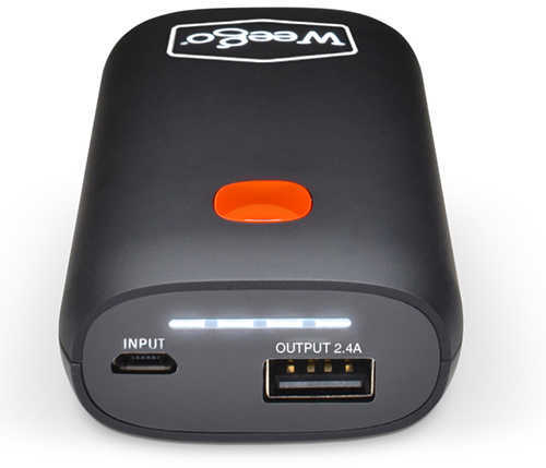 WEEGO Battery Pack 5200MAH W/1 USB Port Charge Up To 3X's