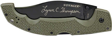 Cold Steel Voyager Folder 5.5 in Black Serrated OD Polymer