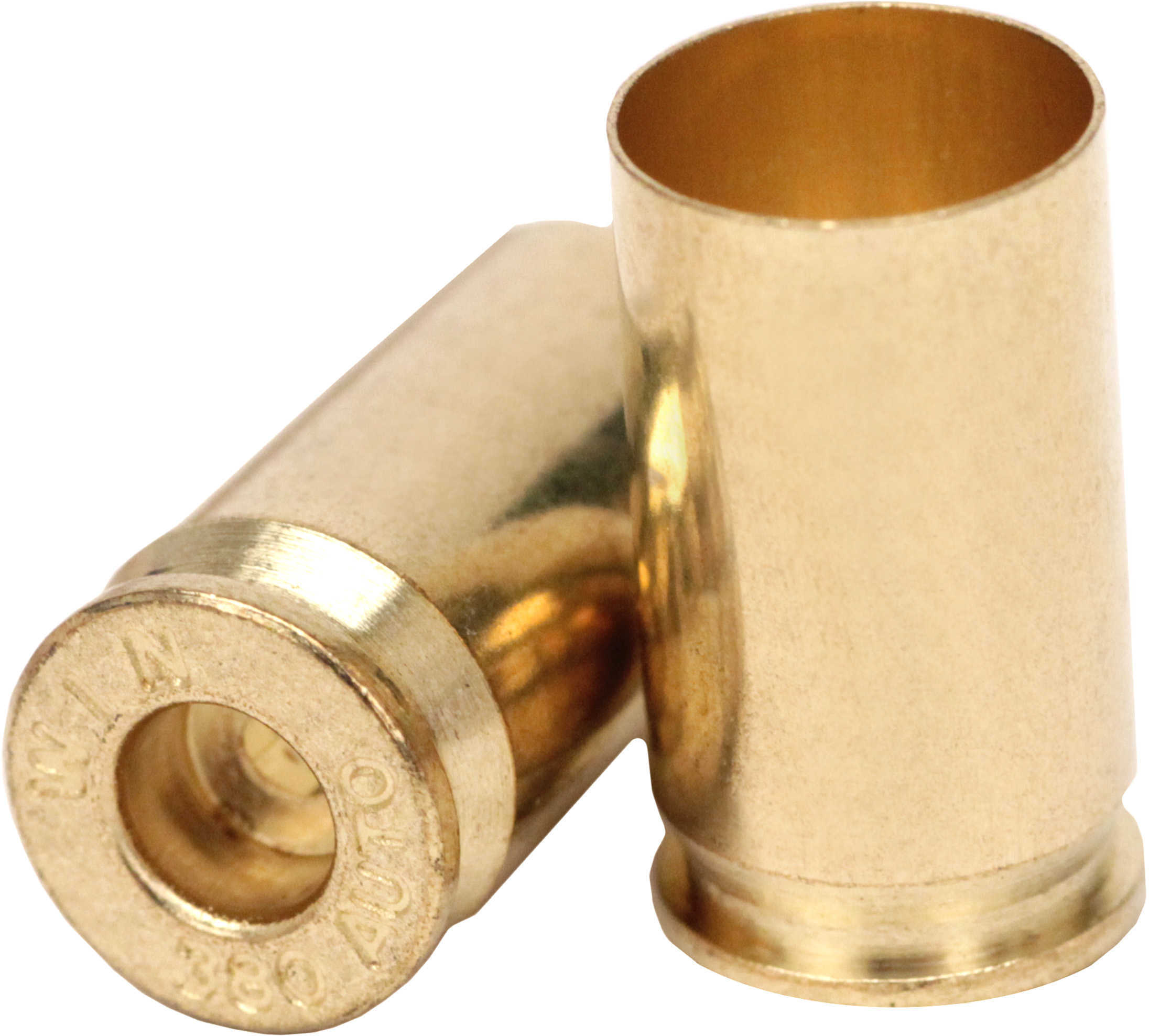 Winchester Unprimed Brass Handgun Cartridge Cases 100/ct .380 ACP