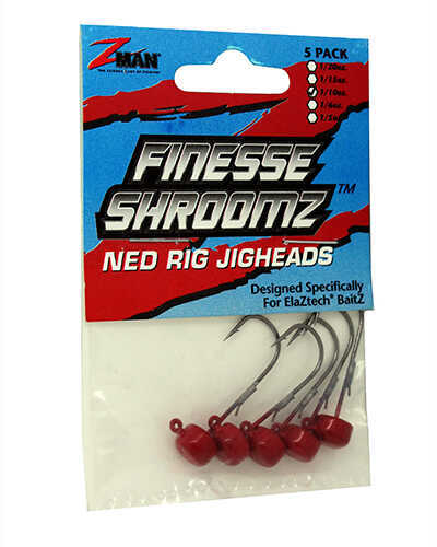 Zman Finesse Shroomz 0.1 Oz-Red