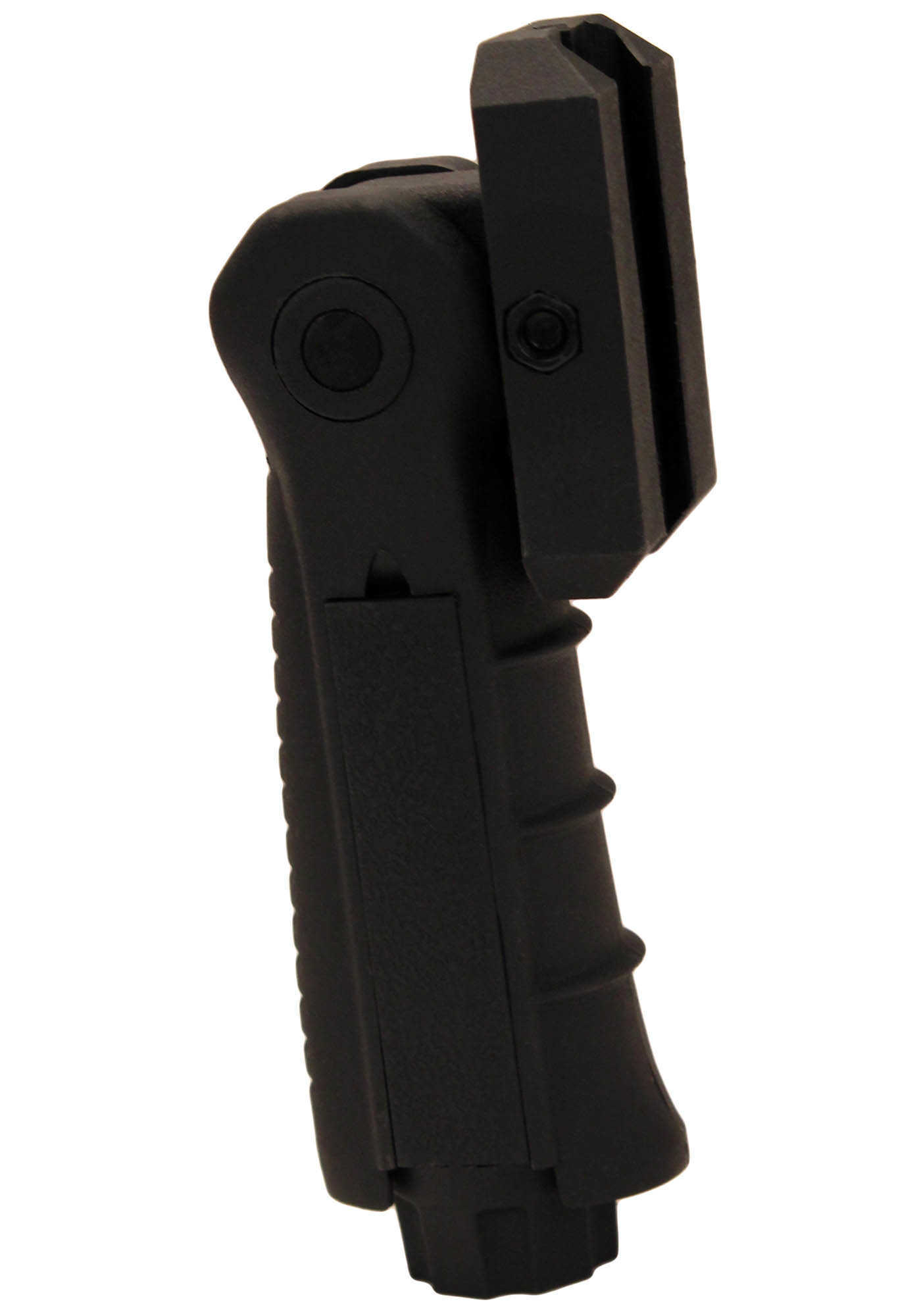 Leapers Ergonomic Ambidextrous 5-Position Foldable Foregrip - Black