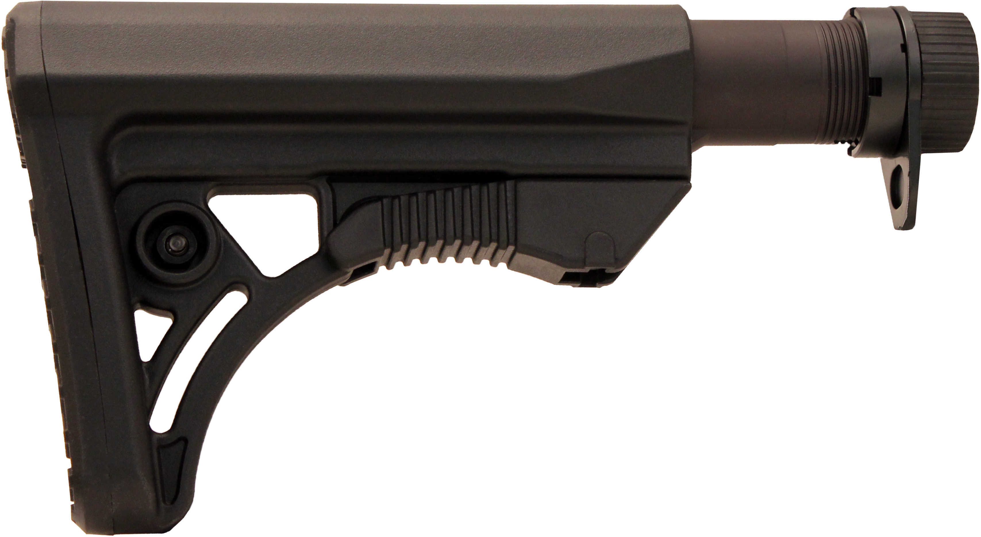 UTG Pro RBUS3Bm Mil-Spec S3 AR15/M16 Rifle Buttstock Kit Aluminum/Polymer Black