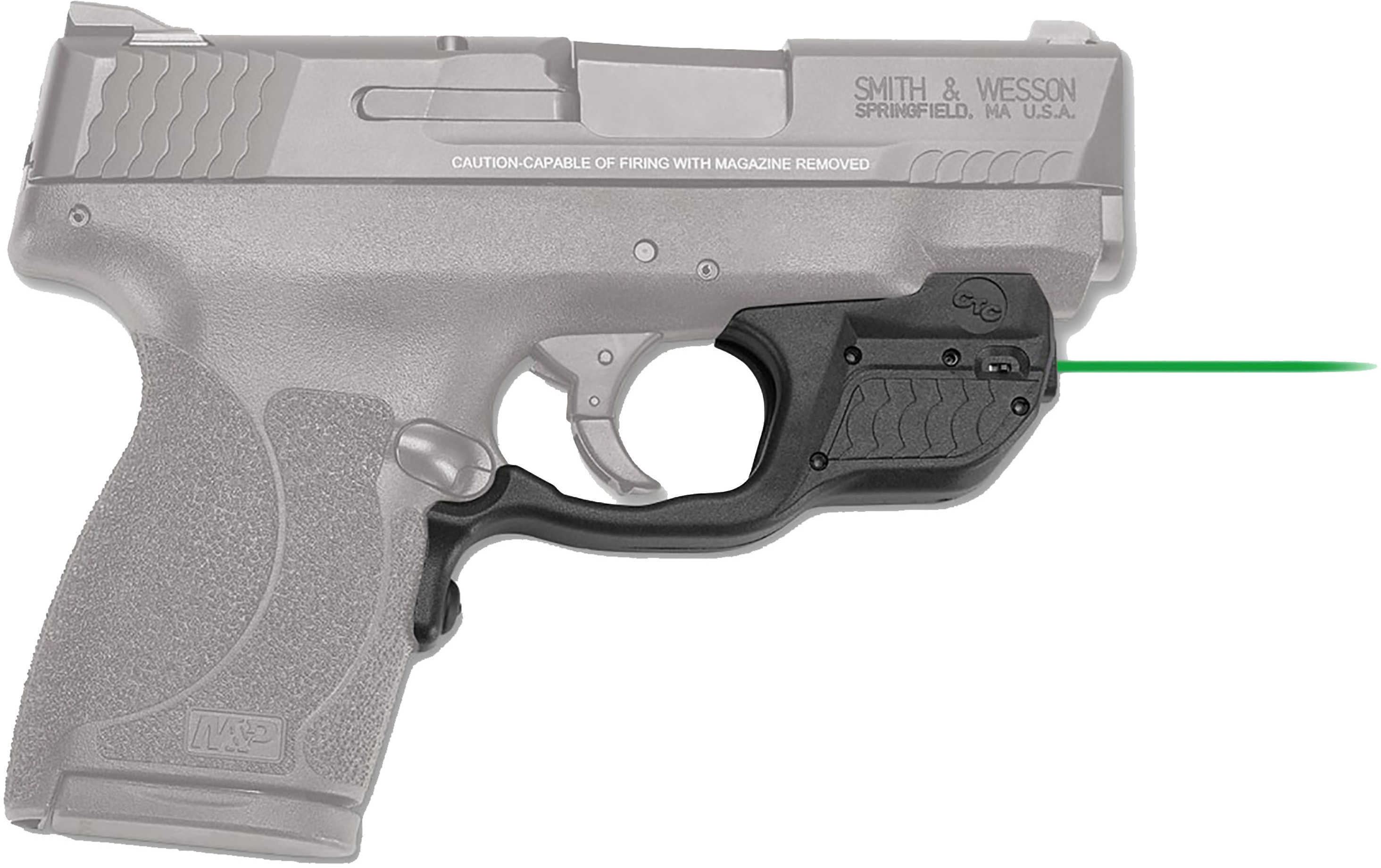 Crimson Trace Laserguard S&W Shield 45 Green Front Activation | Lg-485G