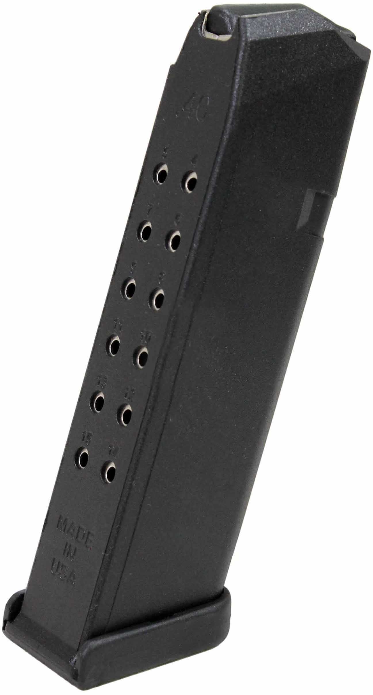 ProMag GLKA12 Replacement Magazine Fits Glock G22 40 S&W 15 Round Polymer Black Finish