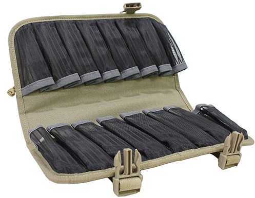 G*Outdoors GPS-T16MAGT Tactical Magazine Case (16)Pistol Mags Tan 1000D Nylon
