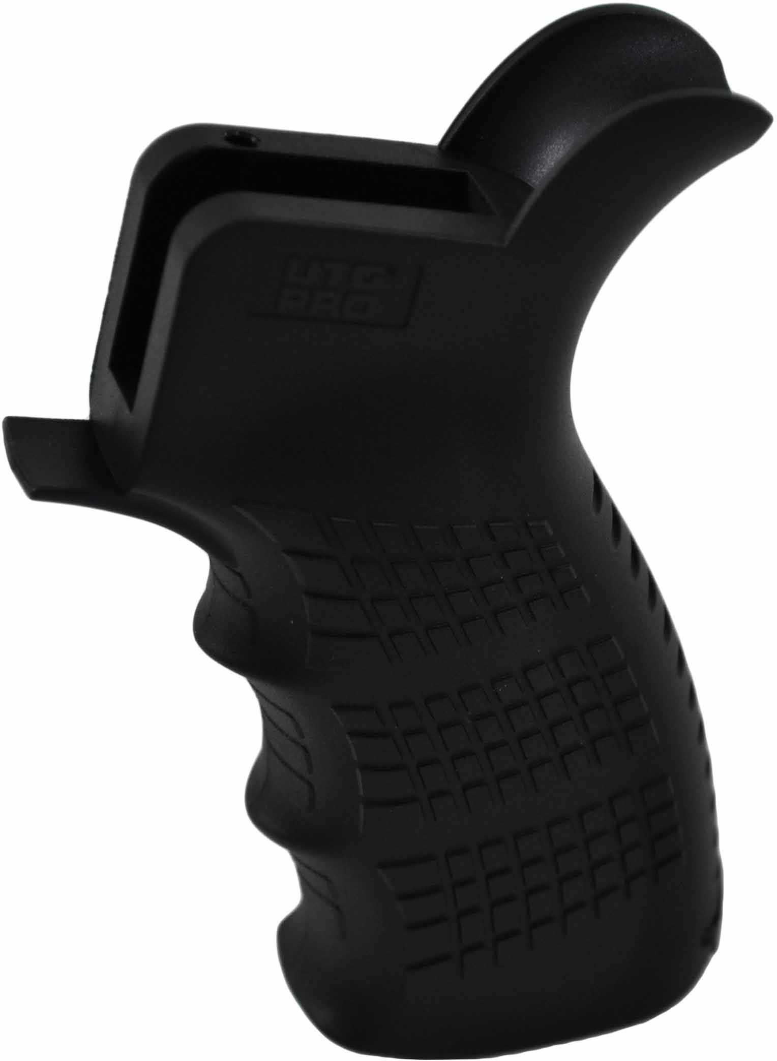 Leapers Inc. - UTG PRO Ambidextrous Grip Built Storage Compartment Fits AR-15 Black RBUPG01B