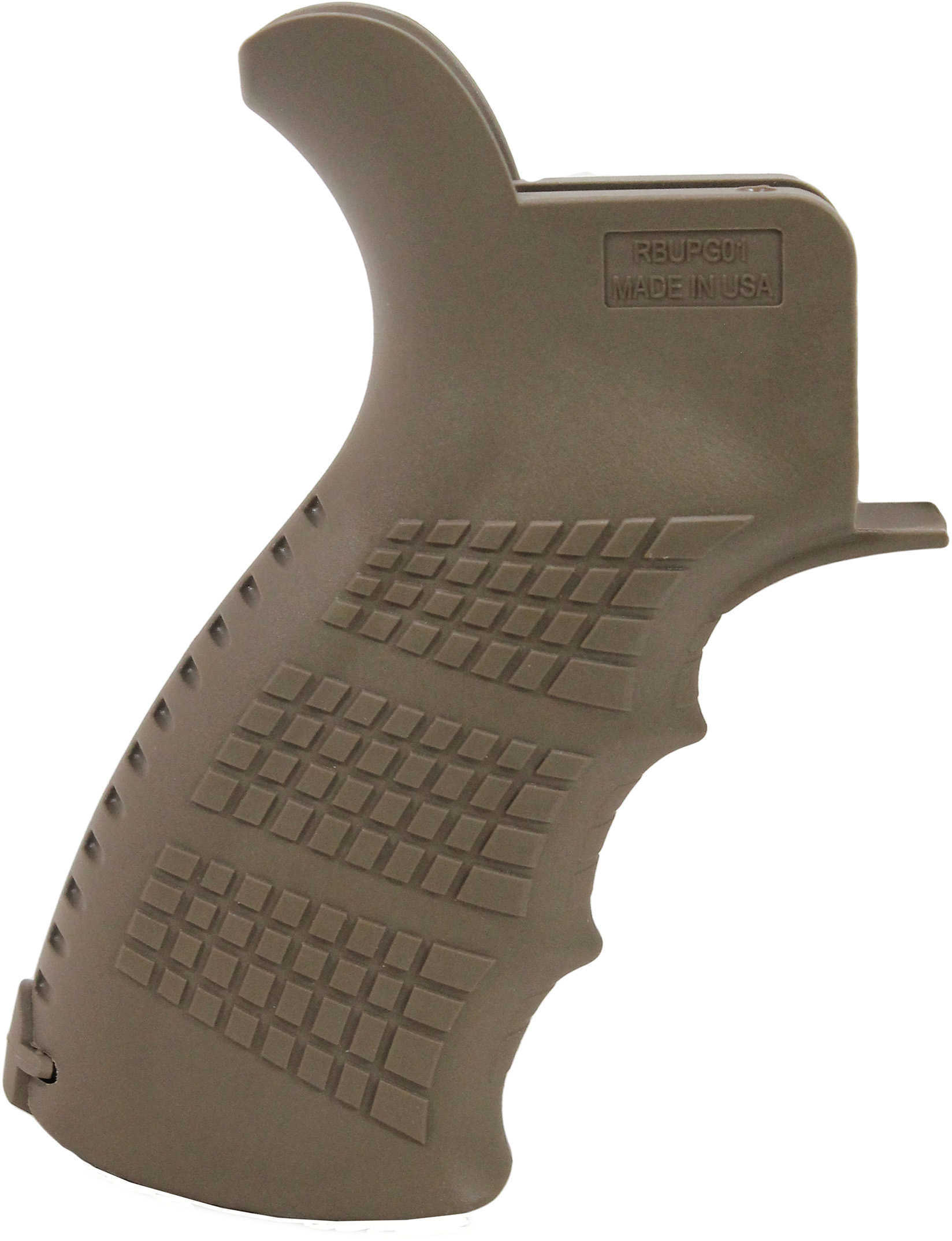Leapers Inc. - UTG UTG PRO Ambidextrous Grip Built in Storage Compartment Fits AR-15 Flat Dark Earth RBUPG01D