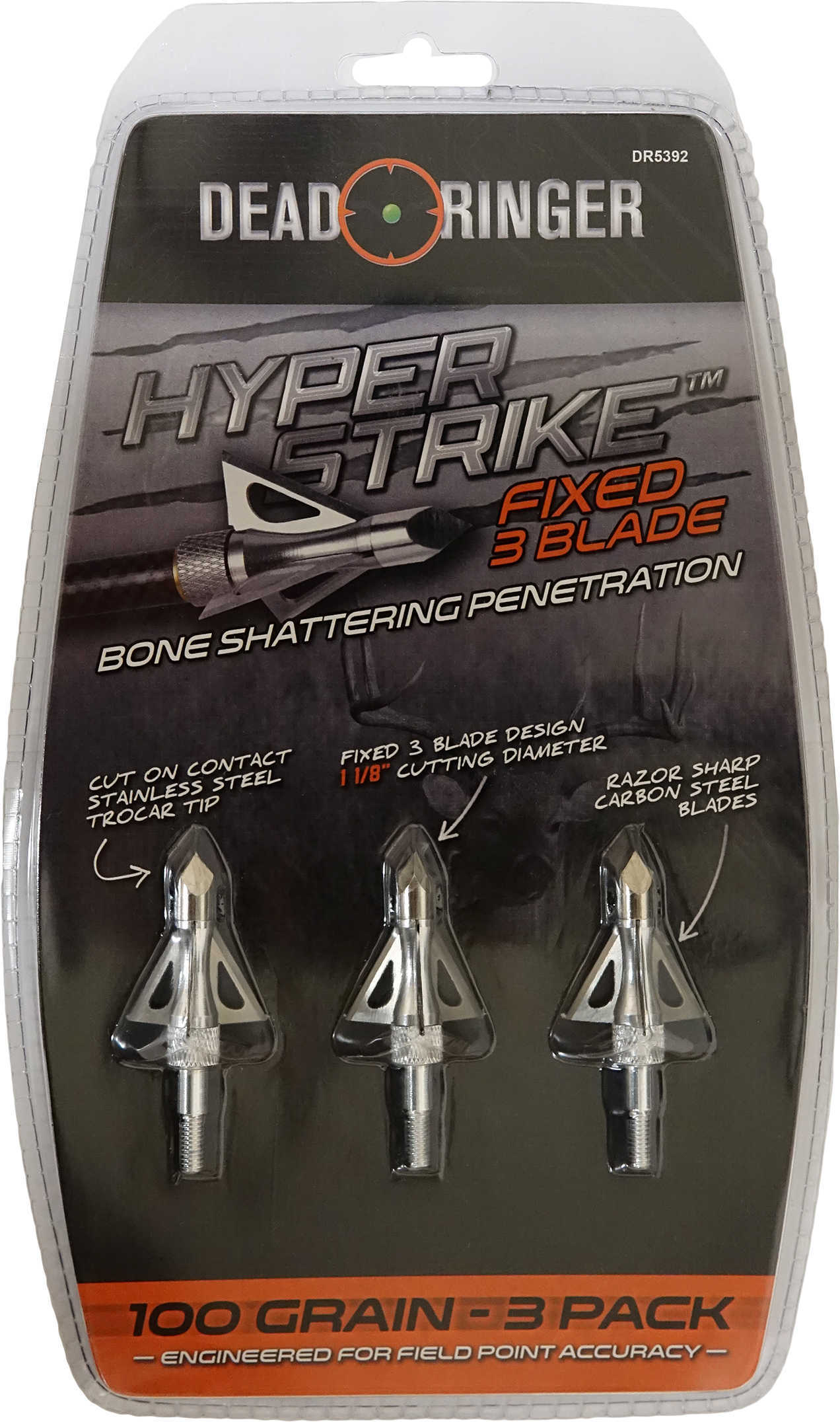 Dead Ringer Hyper Strike Fixed Blade Broadhead