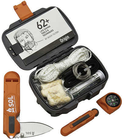 AMK Sol Origin Survival Kit With Knife, Compass, Light & More Md: 01400828