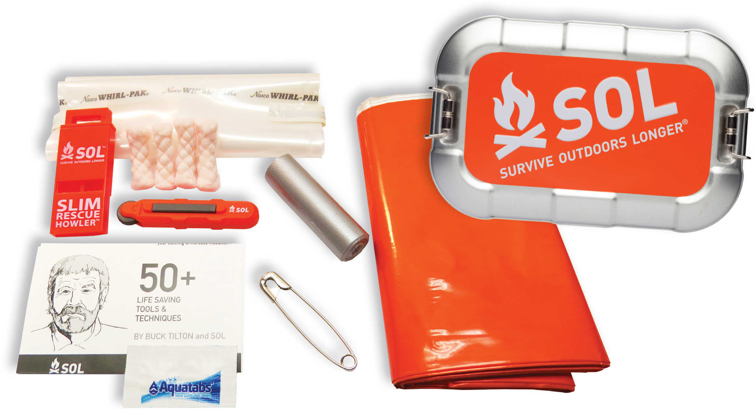 AMK Sol Traverse Survival Kit with Water PURIFICATION TABLETS