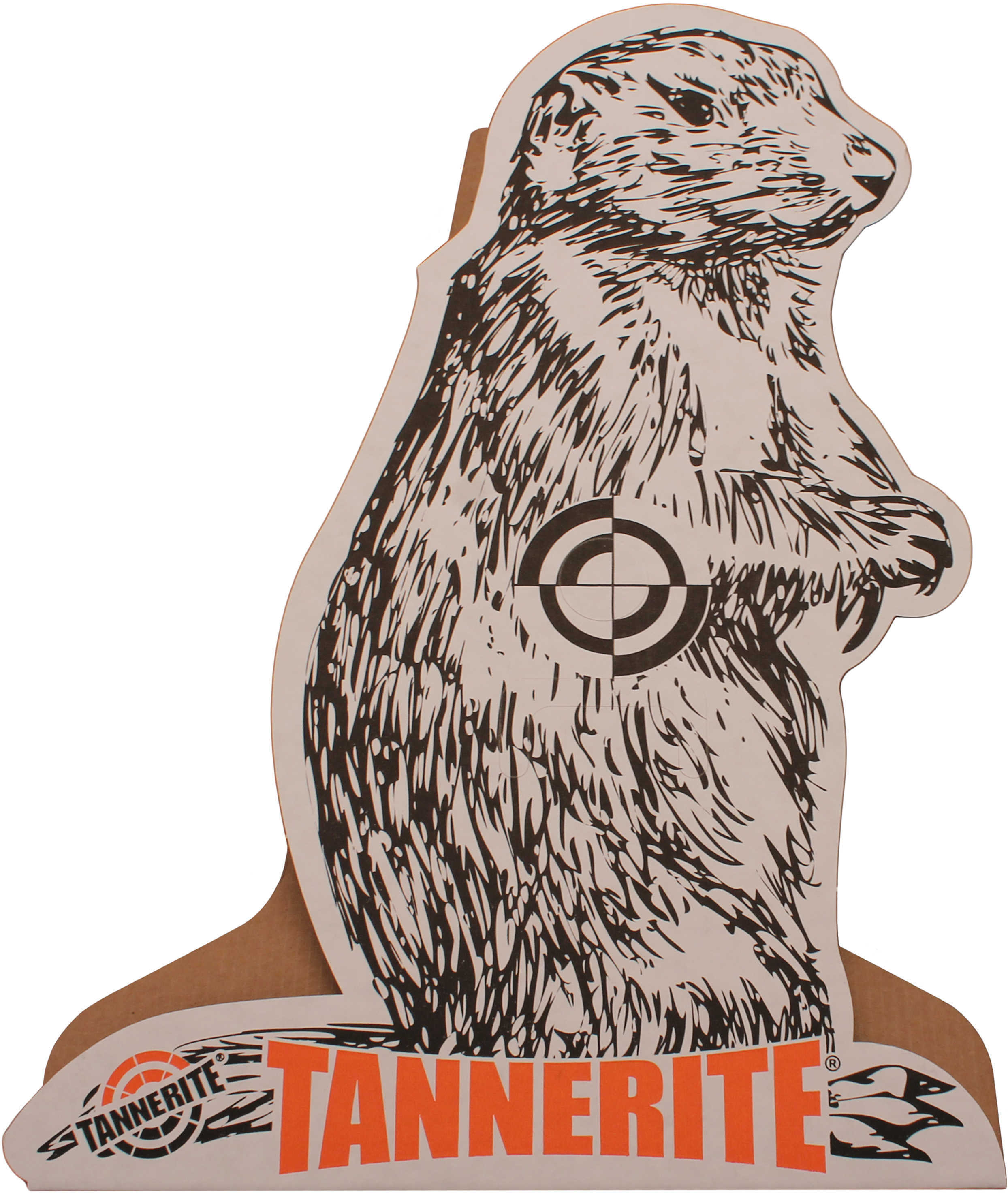 Tannerite Prairie Dog Cardboard Target - Set Of 4 - 14.5"