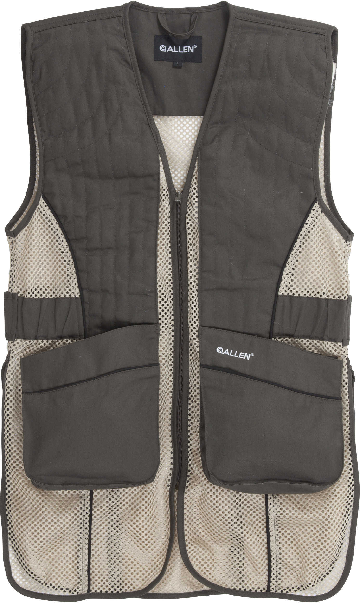 Allen 22611 Ace Shooting Vest M/L Olive/Tan
