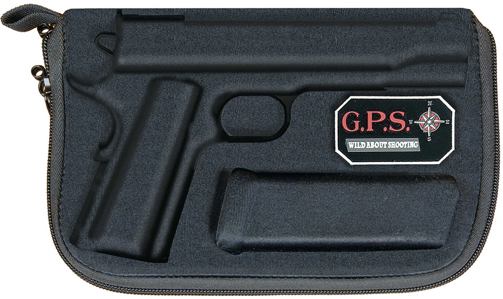 GPS Pistol Compression Molded Case Black Fits Most 1911s