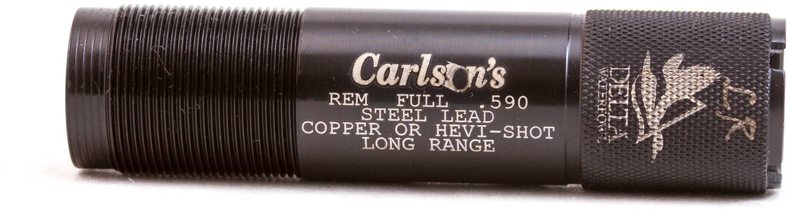 Carlsons 07257 Delta Waterfowl Rem Choke 20 Gauge Long Range 17-4 Stainless Steel Black