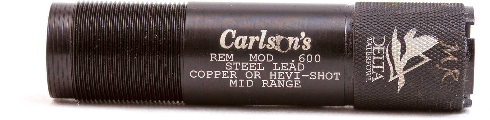 Carlsons 07255 Delta Waterfowl Rem Choke 20 Gauge Mid-Range 17-4 Stainless Steel Black
