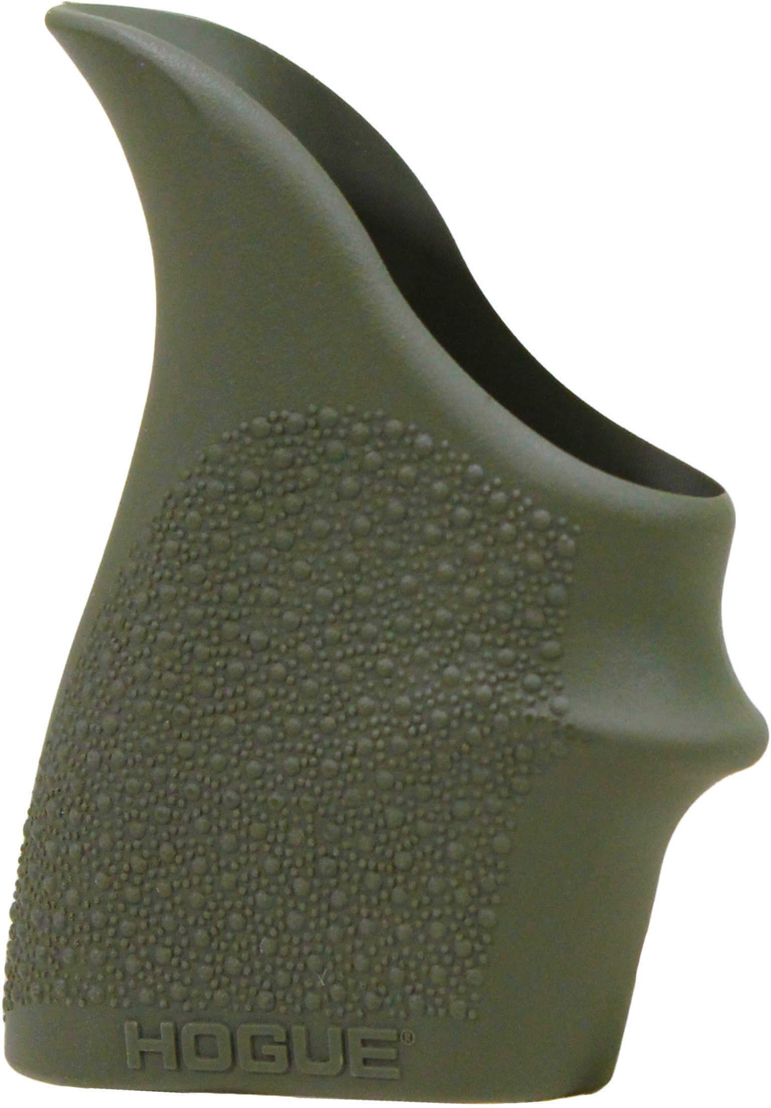 Hogue Grips HandAll Beavertail Fits S&W M&P Shield 45 Kahr P9/P40/CW9/CW/403 Rubber Finger Grooves OD Green 18301