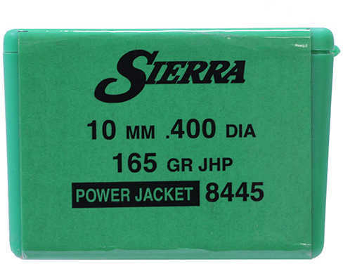 Sierra 10mm .400 Diameter 150 Grain Jacketed Hollow Point Sports Master 100 Count