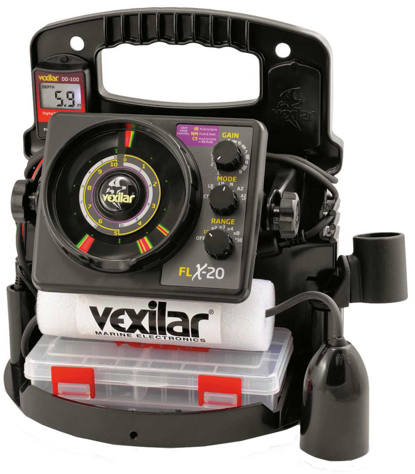 Vexilar FLX-20 Pro Pack II w/12&deg; Ice Ducer w/DD-100