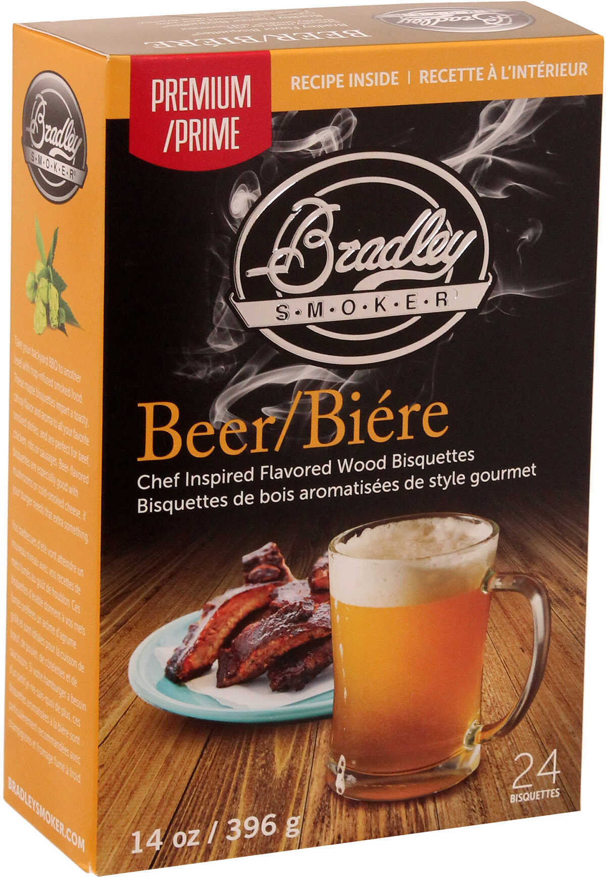 Bradley Technologies Smoker Bisquettes Beer, 24 Pack Md: BTBR24