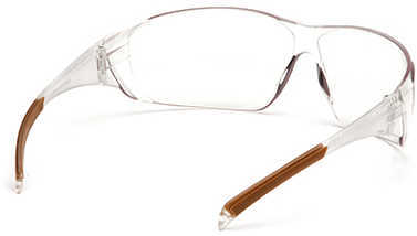 Pyramex Safety Products Carhartt Billings Safety Glasses Clear Anti-Fog Lens with Clear Temples Md: CH110ST