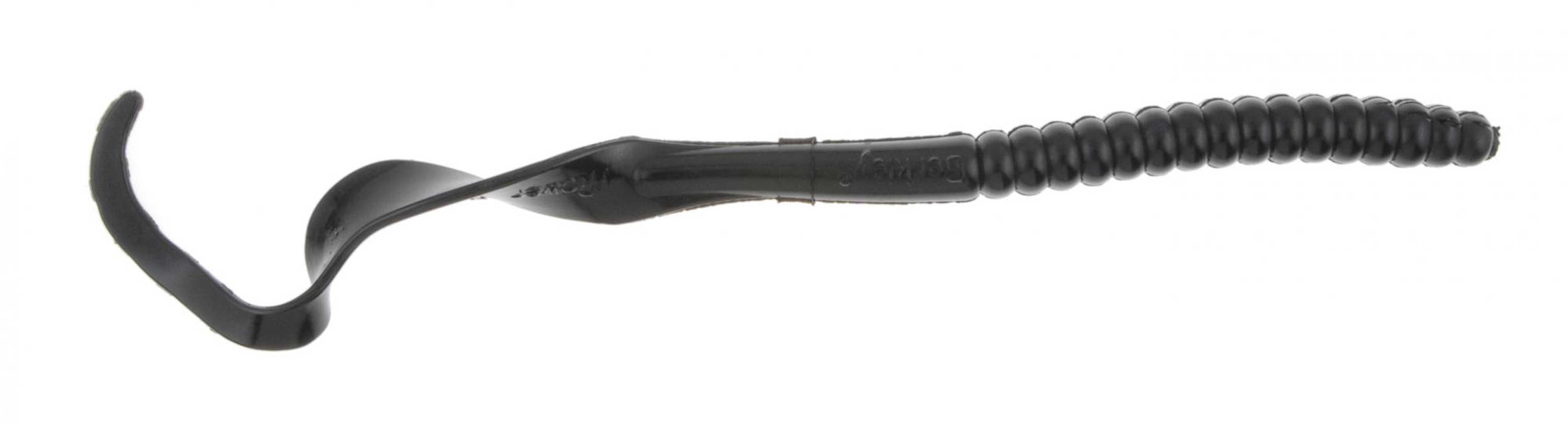 BERK POWERBAIT WORM 10" 8PK BLACK
