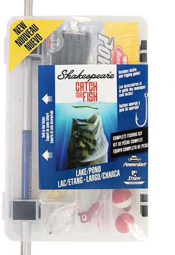Shakespeare Catch More Fish Lake/Pond Combo Spinning 6Ft 2Pc W/Tackle Model: CMF2LAKEPOND