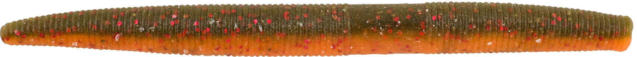 Berkley MaxScent The General Soft Bait 5" Length, Watermelon Copper/Orange with Red, Per 8 Md: 1436796
