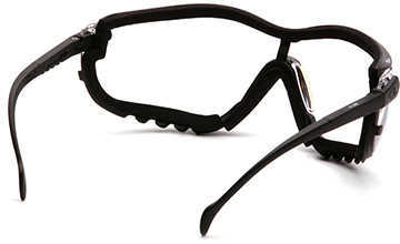 Pyramex Safety Products V2G Safety Glasses Clear Anti-Fog Reader Lens with Black Strap/Temples Md: GB1810STR15