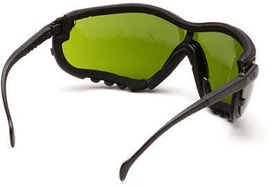 Pyramex Safety Products V2G Safety Glasses 3.0 IR Filter Anti-Fog Lens with Black Strap/Temples Md: GB1860SFT