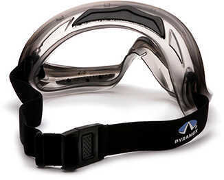 Pyramex Safety Products Capstone 500 Series, Gray Direct/Indirect Goggle with Clear Anti-Fog Lens Md: GG504T